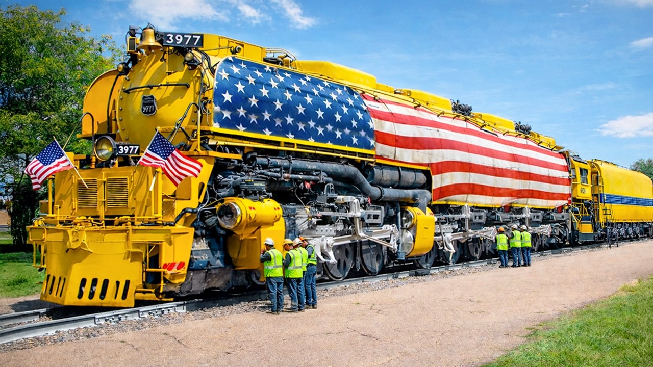 The BIGGEST AMERICAN LOCOMOTIVES Ever Built — and YOU DIDN’T EVEN KNOW They Existed!
