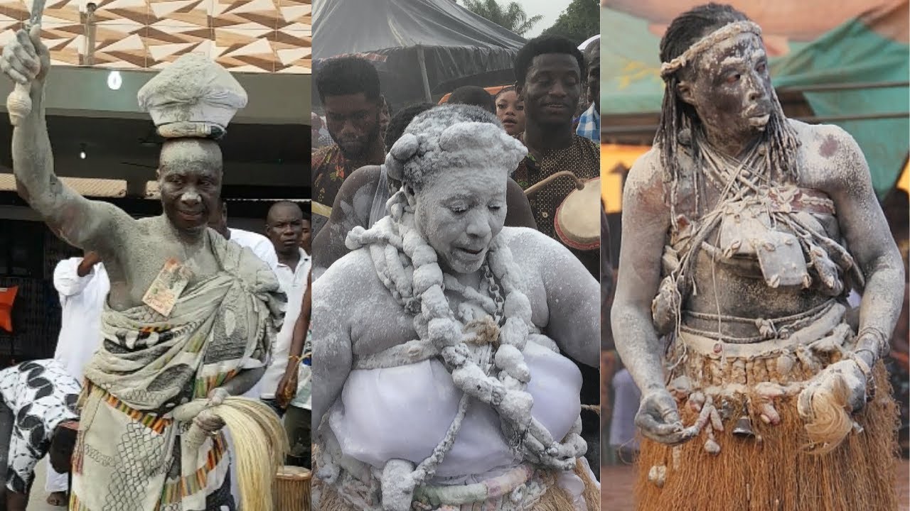 Nana Abass & Nana Kwaku Bonsam @Nana Polina's (Tano) Annual Yam Festival at Agyarko Buoho.[ Part 2]