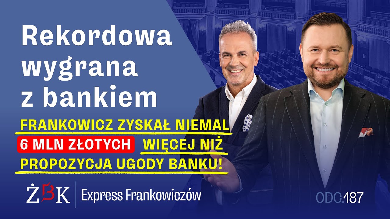 Express Frankowiczów odc. 187 Rekordowa wygrana z bankiem!