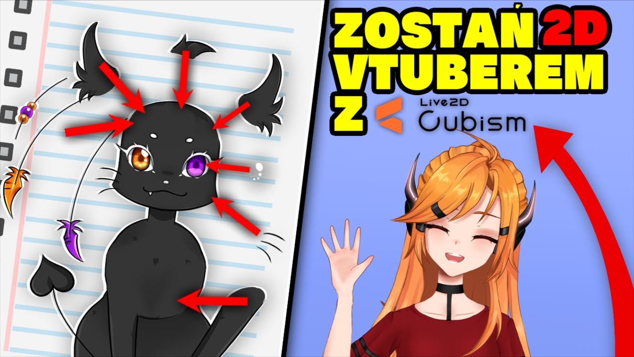 VTUBER 2D - Od czego ZACZĄĆ? | Live2d TUTORIAL PL