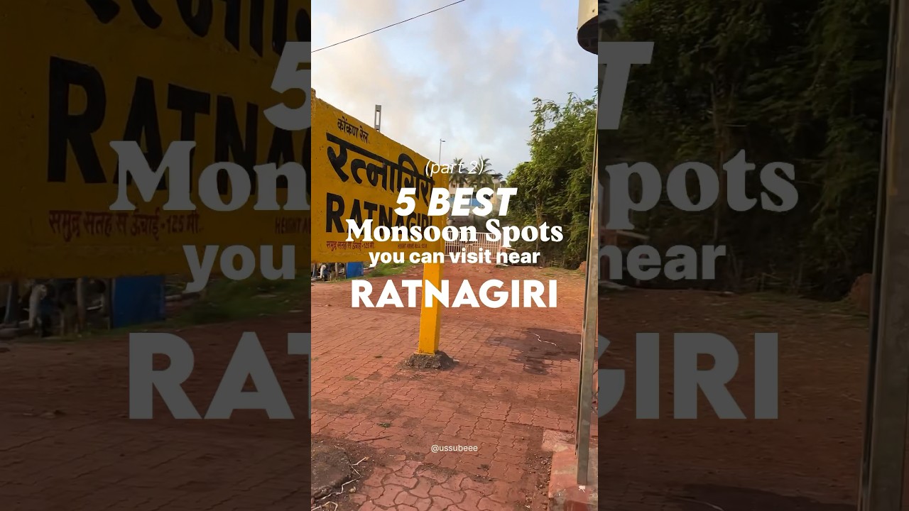 Best 5 monsoon spot near Ratnagiri | Part 2 | waterfalls in ratnagiri