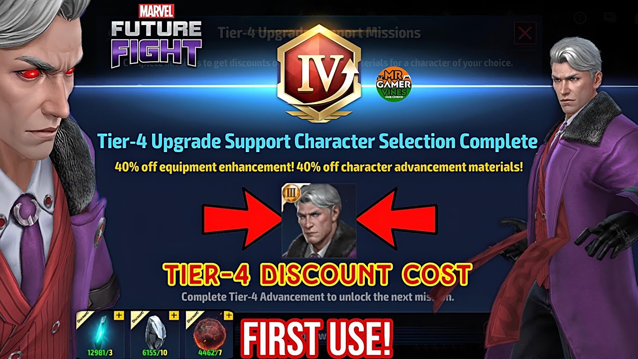 Magneto T4 😍 First Use Tier-4 Discount 40% off Cost | Marvel future fight