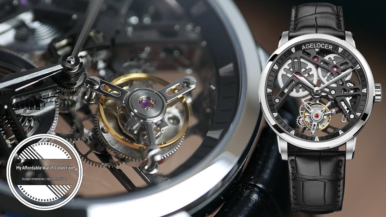 Don't Let Them FOOL You! Agelocer 9001A1 [REVIEW] REAL Tourbillion Under $1000?