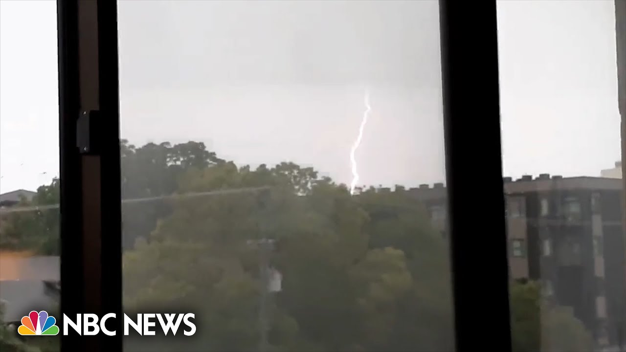 Watch: Heavy rain, lightning hits South and Northeast