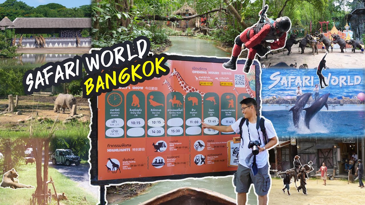 My wonderful day at SAFARI WORLD Bangkok!