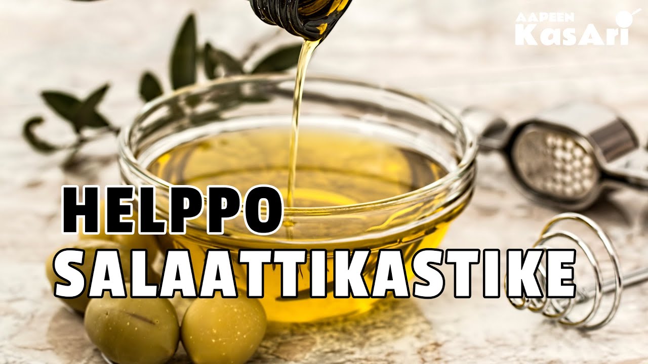 Ranskalainen salaattikastike | Nosta salaatit uudelle tasolle | &Auml;l&auml; osta kaupasta!