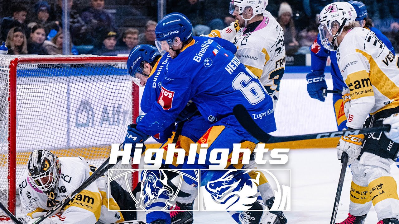 National League | EV Zug - HC Ajoie | Saison 2025-2026 | 16.01.2026