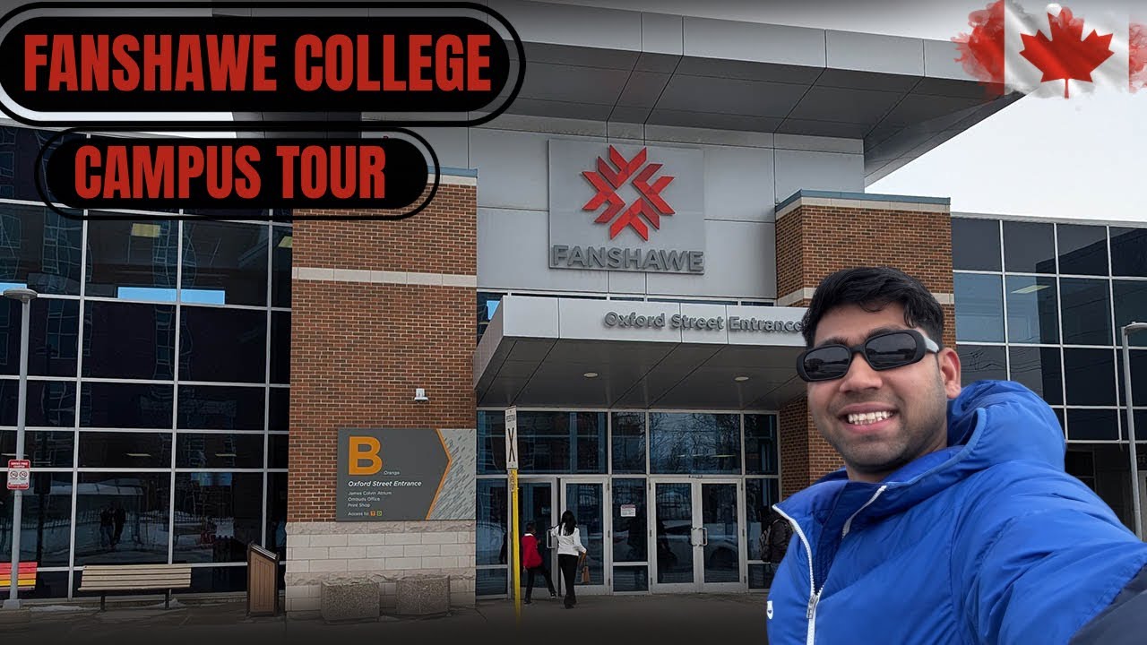 Students Must Watch| Fanshawe Main campus Tour| London Ontario| international student in Canada
