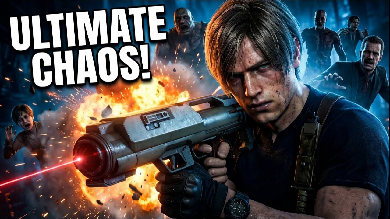 RE4R Bosses Were NOT Ready for Nemesis’ RPG #residentevil