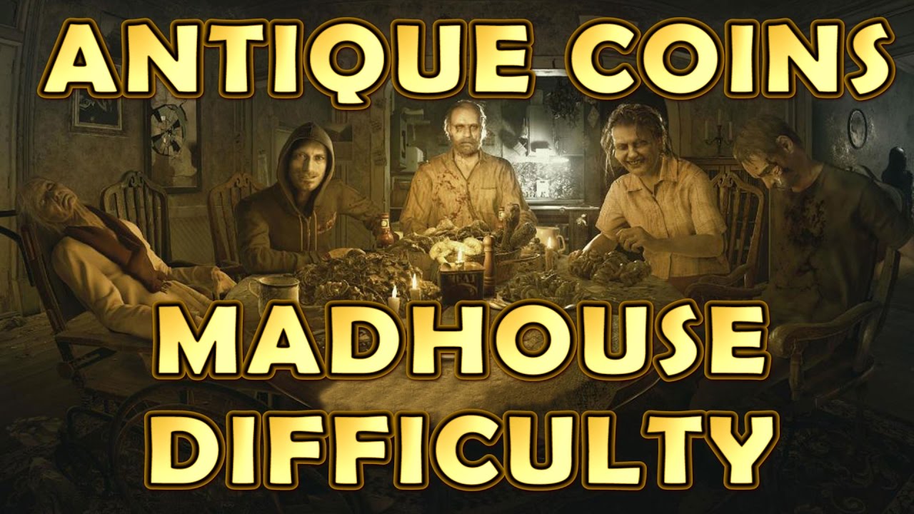 Resident Evil 7 - All Antique Coin Locations (Madhouse Difficulty) - Mad Pelicans Trophy Guide