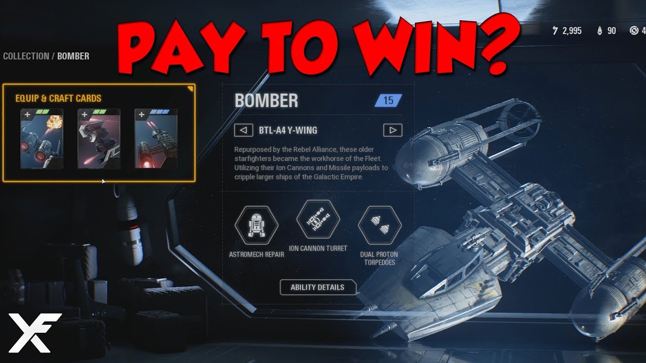 STAR WARS BATTLEFRONT II IS STILL PAY TO WIN