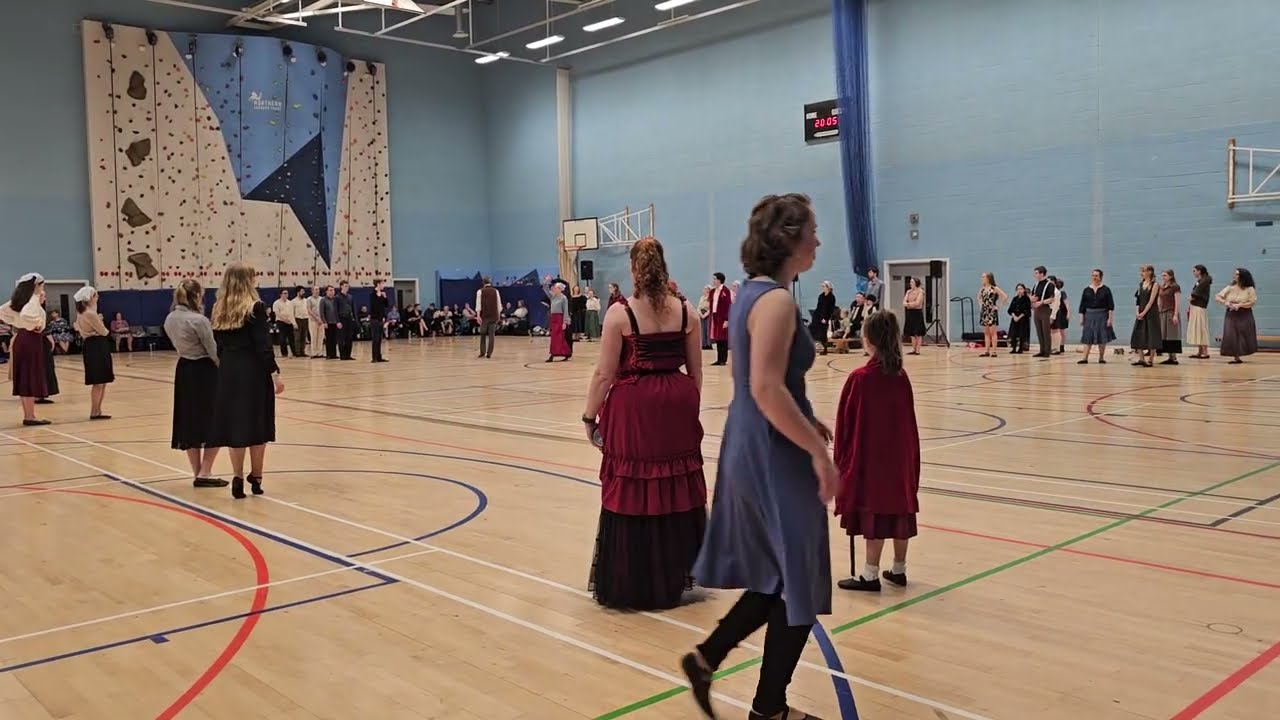 Newcastle Festival 2026 - Winning Display - Intern. Team - Les Miserables (side view)
