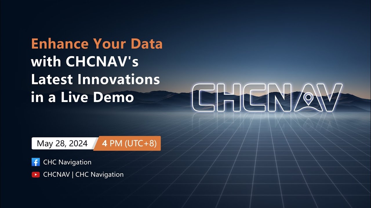 From GNSS to Augmented Reality: Enhance Your Data with CHCNAV's Latest Innovations in a Live Demo.