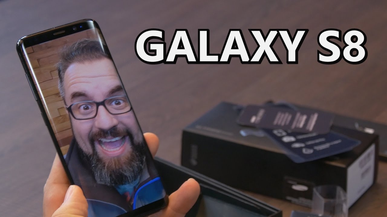 GALAXY S8 - UNBOXING E HANDS ON!
