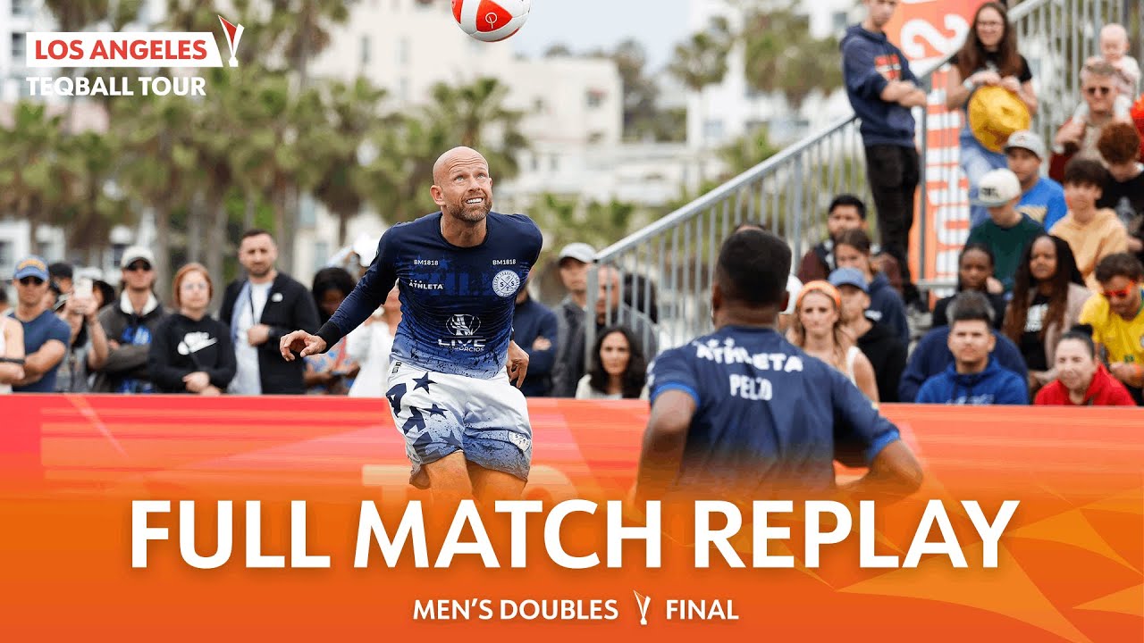 Teqball Tour - Los Angeles | Men's Doubles, FINALS | L.Lindoso, L.Santana vs F.Diaz, B.Milhomens