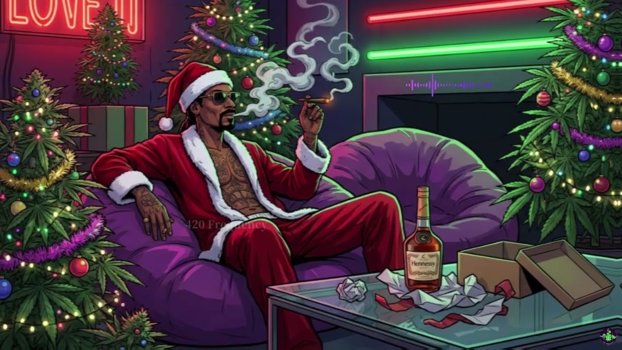 MISTLETOE & MISERY - Chill Rap 420 Music - Hiphop Stoner Vibes