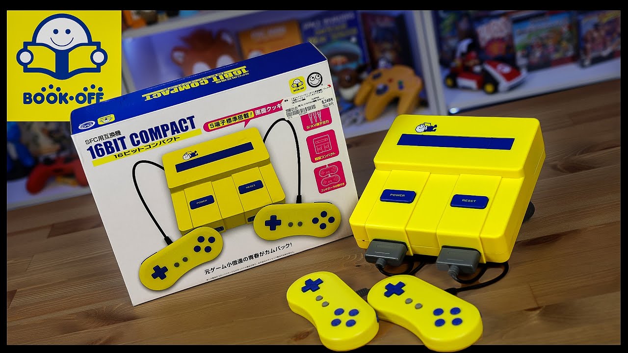 BOOKOFF 16BIT Console! | Unbox & Review |