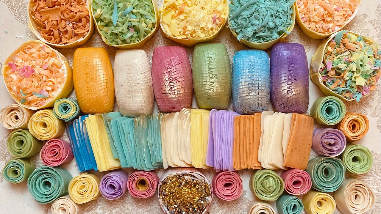Super dry soap set cutting CUBES.