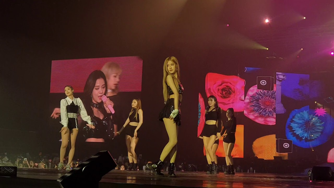 BLACKPINK LIVE AS IF ITS YOUR LAST THAILAND D3 FRONT ROW