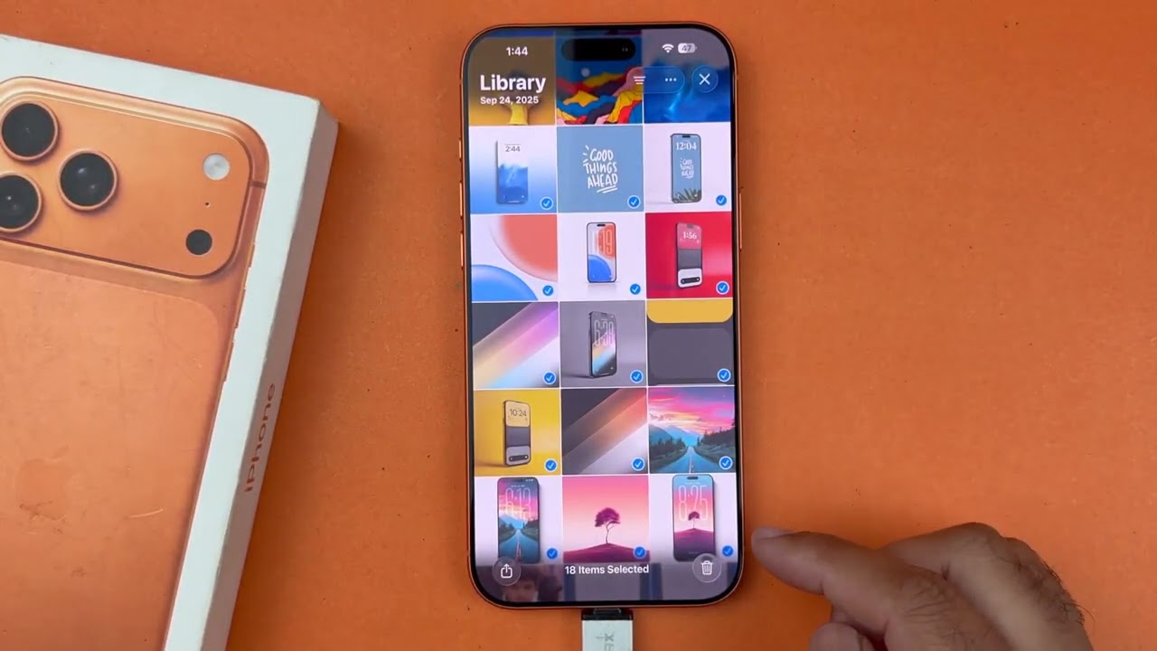 How to Move Photos from iPhone 17 Pro Max to USB (No Computer)