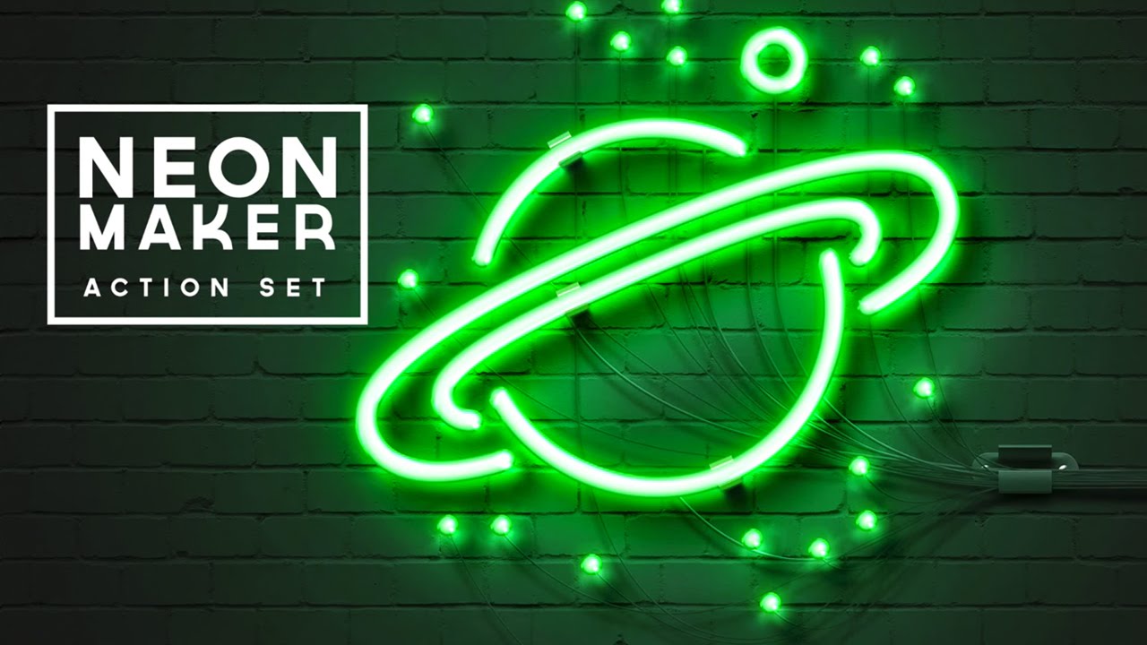 Neon Maker - action set