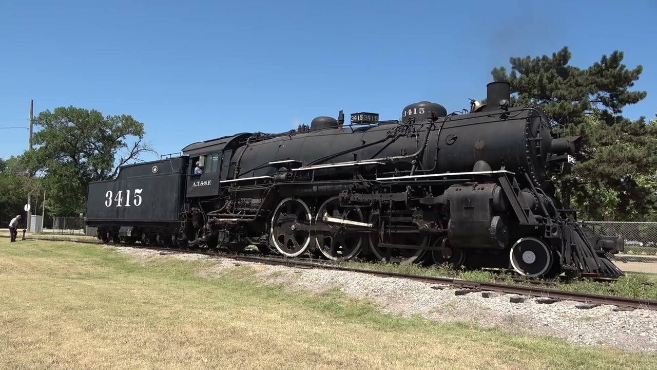 Abilene and Smoky Valley Railroad Abilene, KS to Enterprise, KS and Return Trip Filmed 09-03-2023