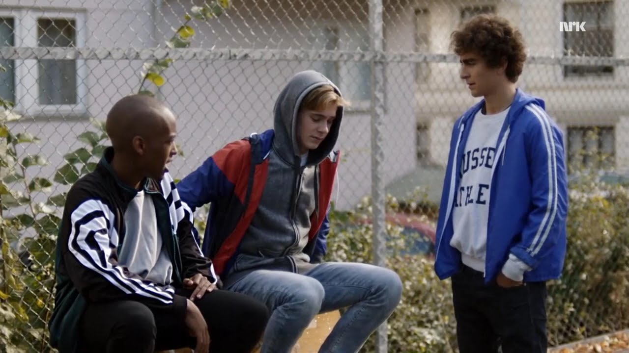 skam S3E3 jonas and mahdi worried about isak