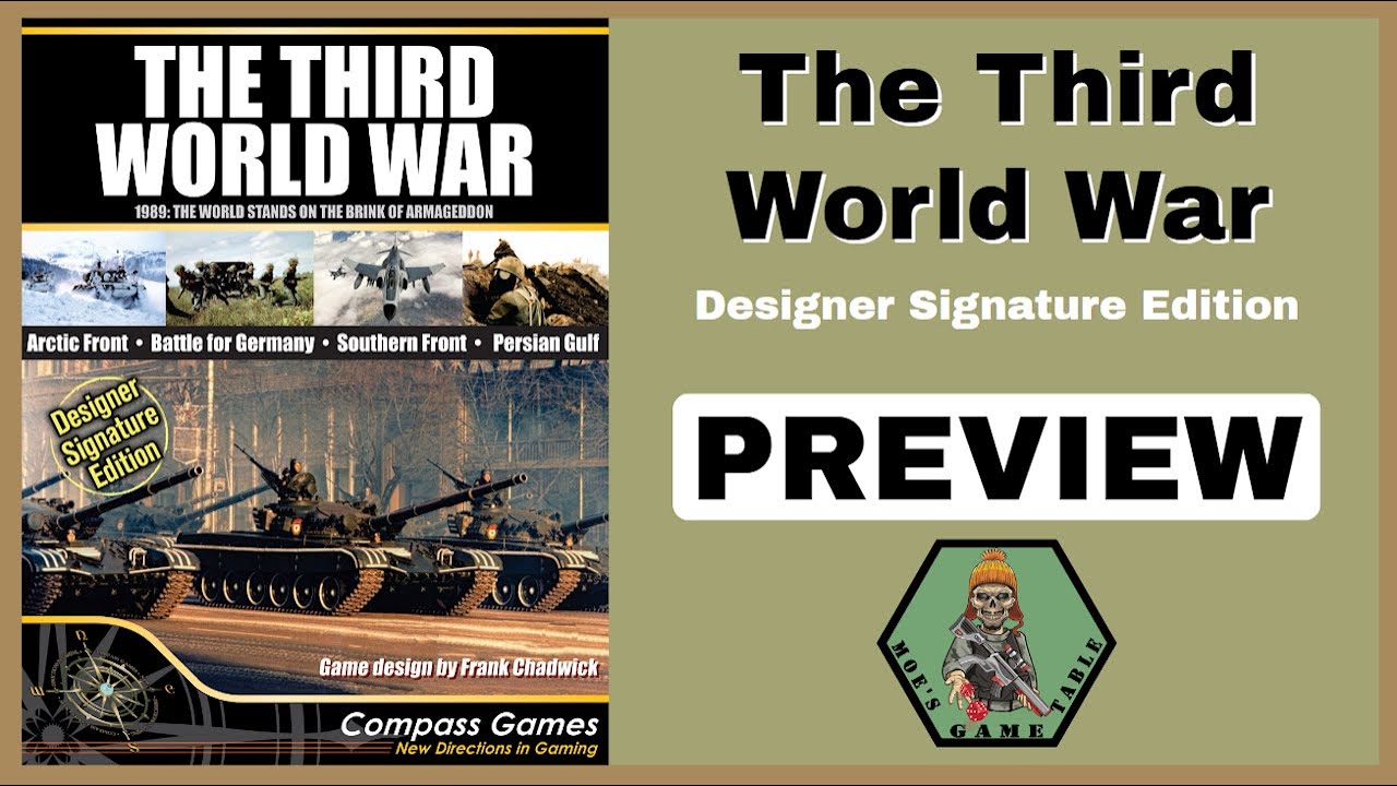 The Third World War from Compass Games Preview