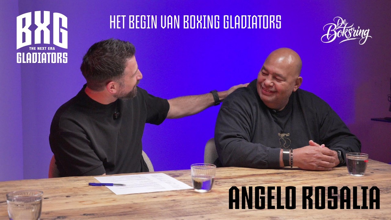 Een nieuw tijdperk voor boksen? Angelo Rosalia over Boxing Gladiators | De Boksring #1