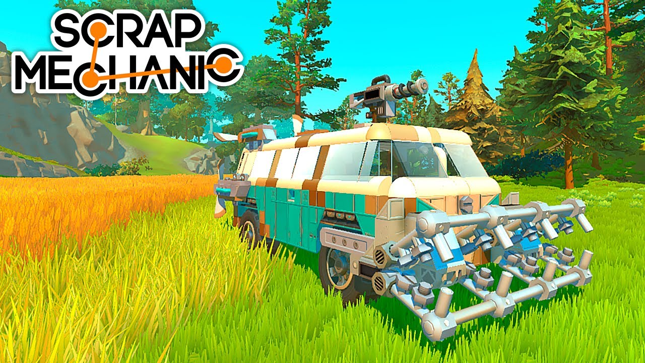 ОБЗОР НА ПОСТРОЙКИ ПОДПИСЧИКОВ В Scrap Mechanic!!!