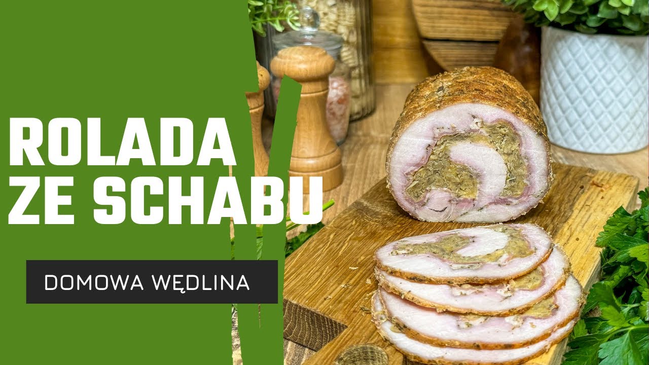 Domowa Wędlina – Schab Nadziewany, Przepis na Pyszny i Soczysty Schab! | jedz pysznie