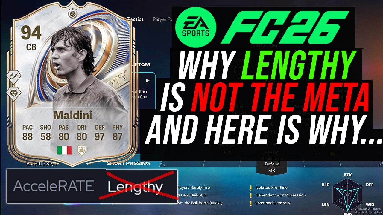 Lengthy is NOT the META to put on Every Single Player - You have been lied to - FC 26