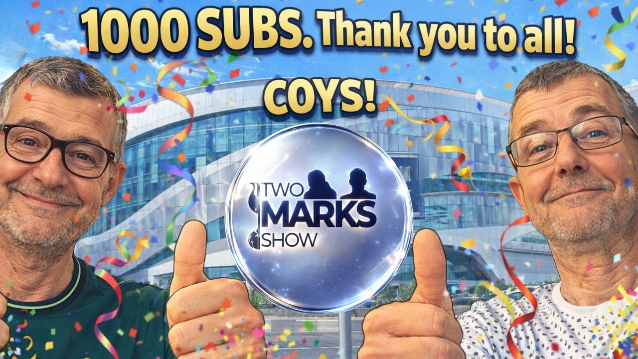The 2 Marks with @purecoys ,a big thank you to all of you #livestream #1ksubscribers #coys