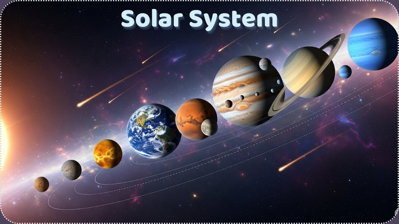 How the Solar System Formed? | Solar System Explained 🌍| Sun, Moon, Planets, Stars | Geography Ep. 1
