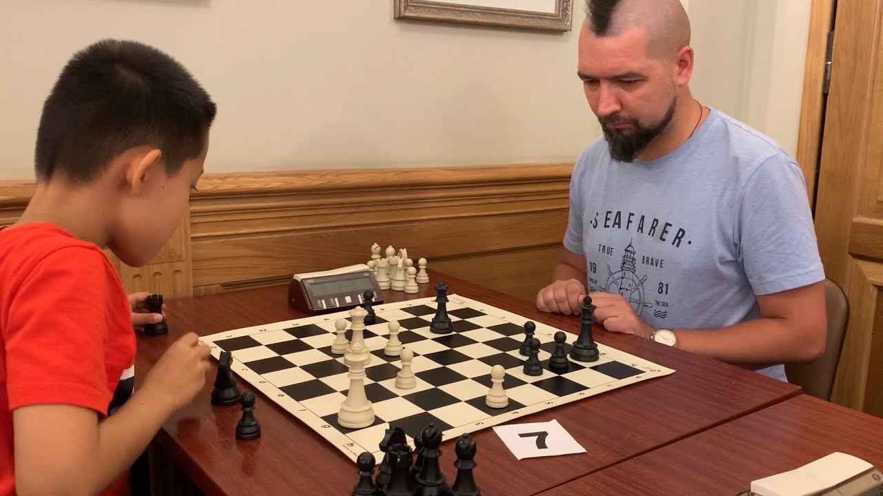 8-летний пацан против стареющего панка ♟ Жаркая схватка в блиц