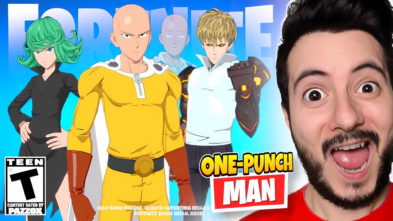 TROVO ONE-PUNCH MAN nel MIO ARMADIETTO su FORTNITE 🤯