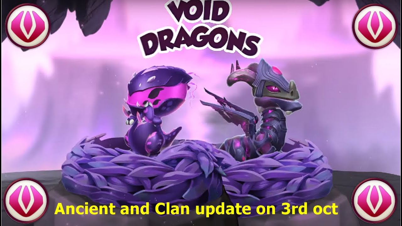 Upcoming Ancient Earth Void and Clan Update by DML-Dragon Mania legends | Reveal New Void Ancient