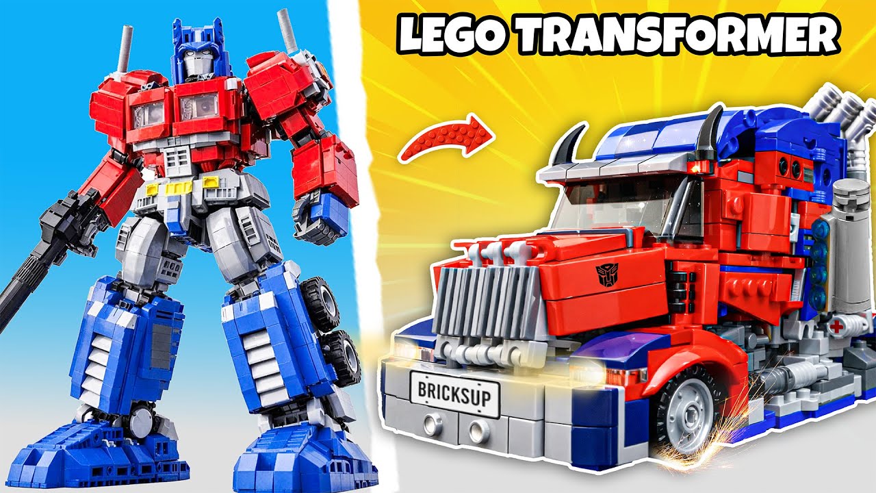 I SWAPPED Every Part of the LEGO Autobots! 🤖⚙ BricksUP
