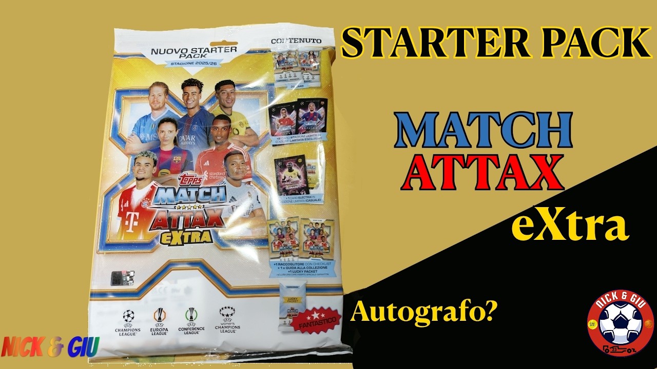 Topps MATCH ATTAX EXTRA 2026 | Starter Pack UNBOXING! ⚽️