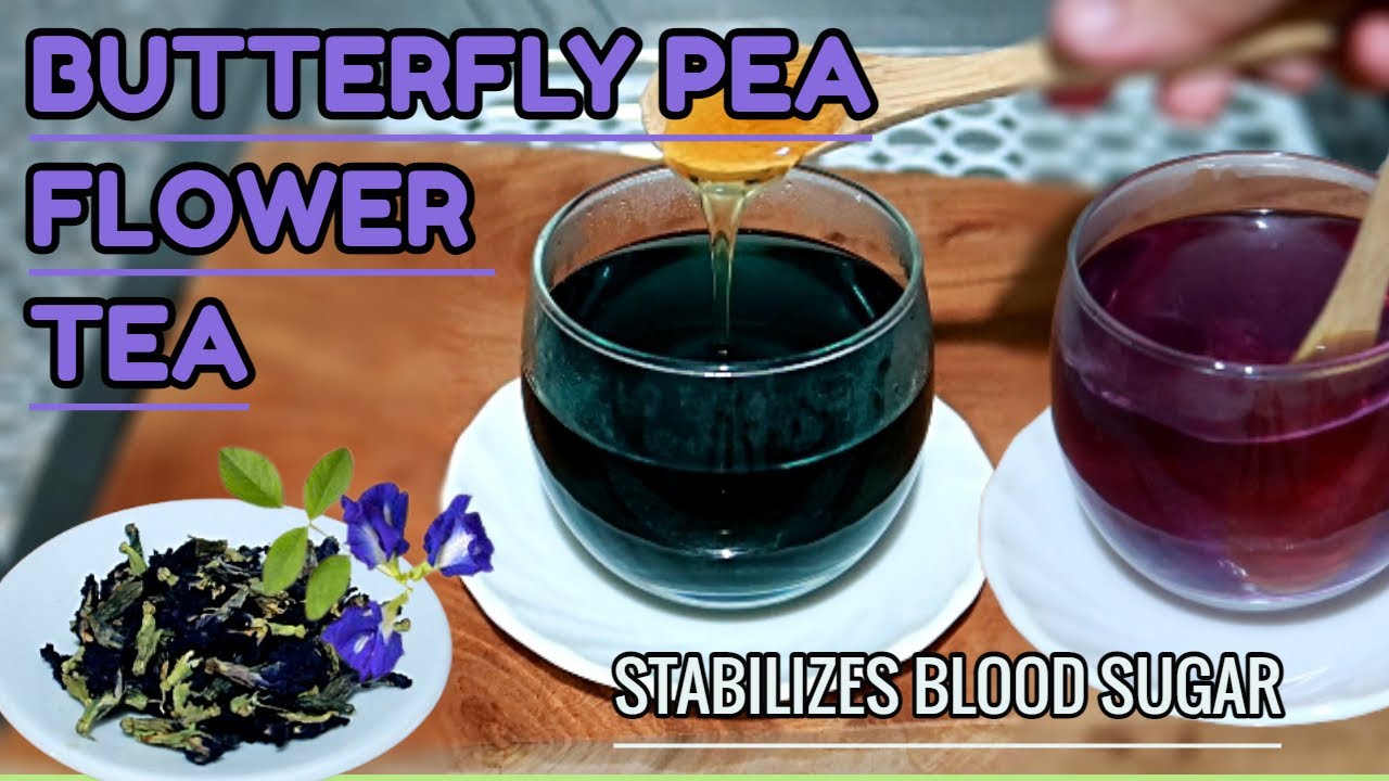 BLUE TEA (2Ways) / Stabilizes BLOOD SUGAR LEVEL /BUTTERFLY PEA FLOWER TEA Recipe / TeaTime