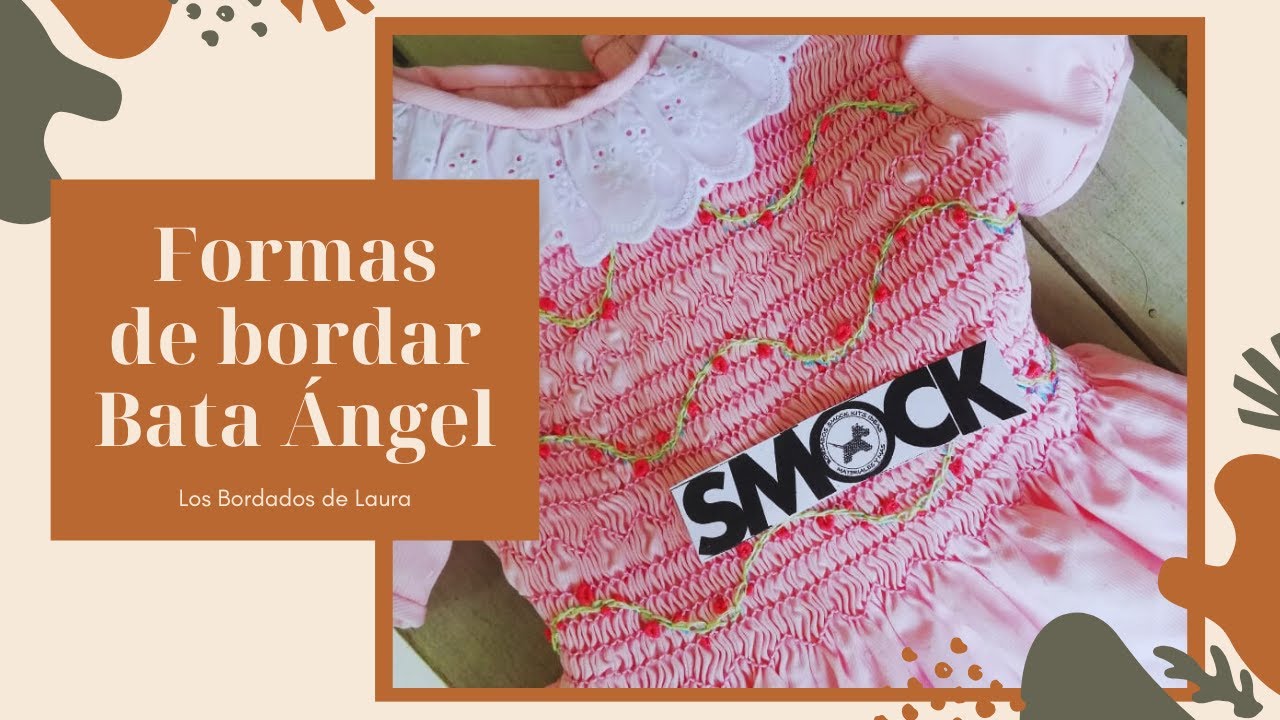 Formas de Bordar una Bata Ángel