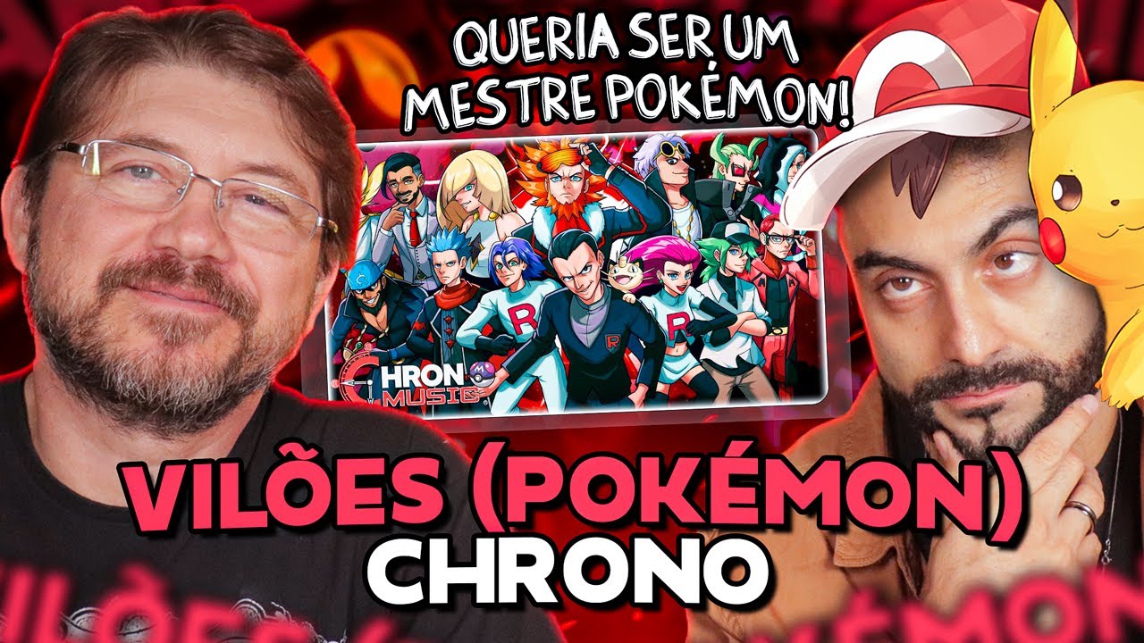 REACT de Vilões (Pokémon) - CAMINHO DO PODER | Chrono