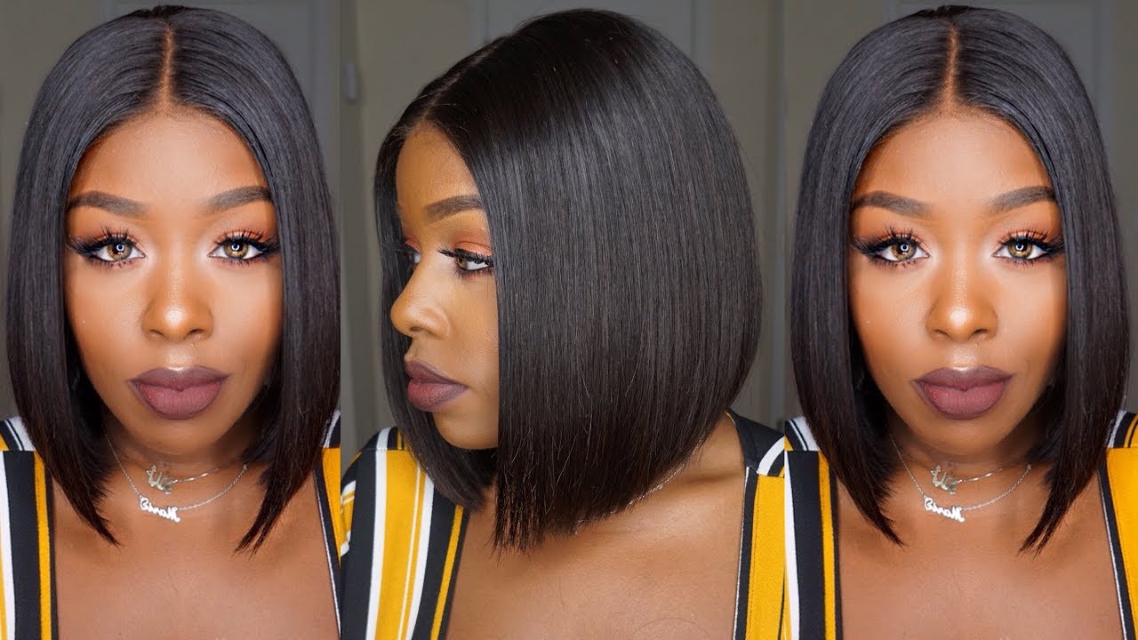 |Start to Finish| Easy, Slick Middle Part Bob! Beginner Friendly Slay ft. Myfirstwig.com