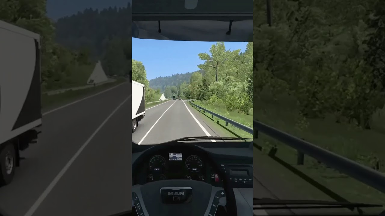 through the wilderness  #funny #automobile #ets2indo ##eurotrucksimulator #ets2indonesia  #ets2