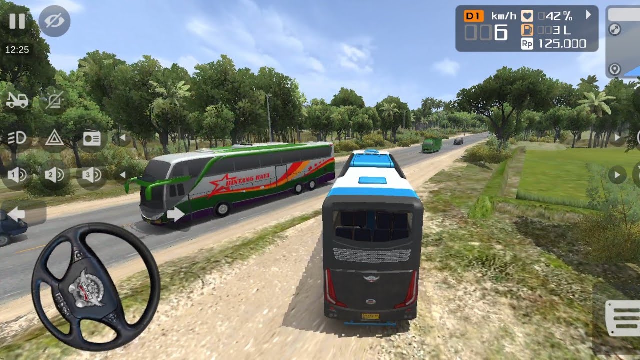 BUS SIMULATOR INDONESIA ||💥City Coach Bus||🚍 Indonesia Indian game 3D Gameplay 