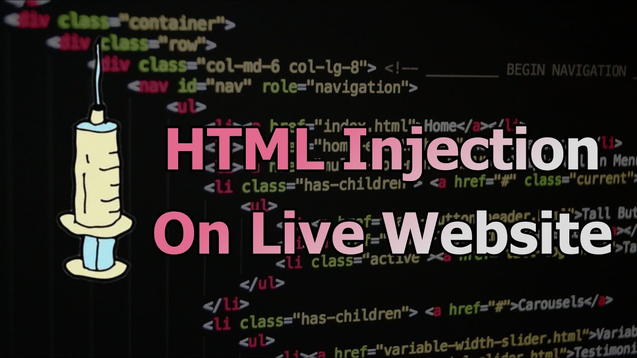 Как внедрить HTML-код на работающем сайте || Этичный хакинг с помощью внедрения HTML-кода || Врем...