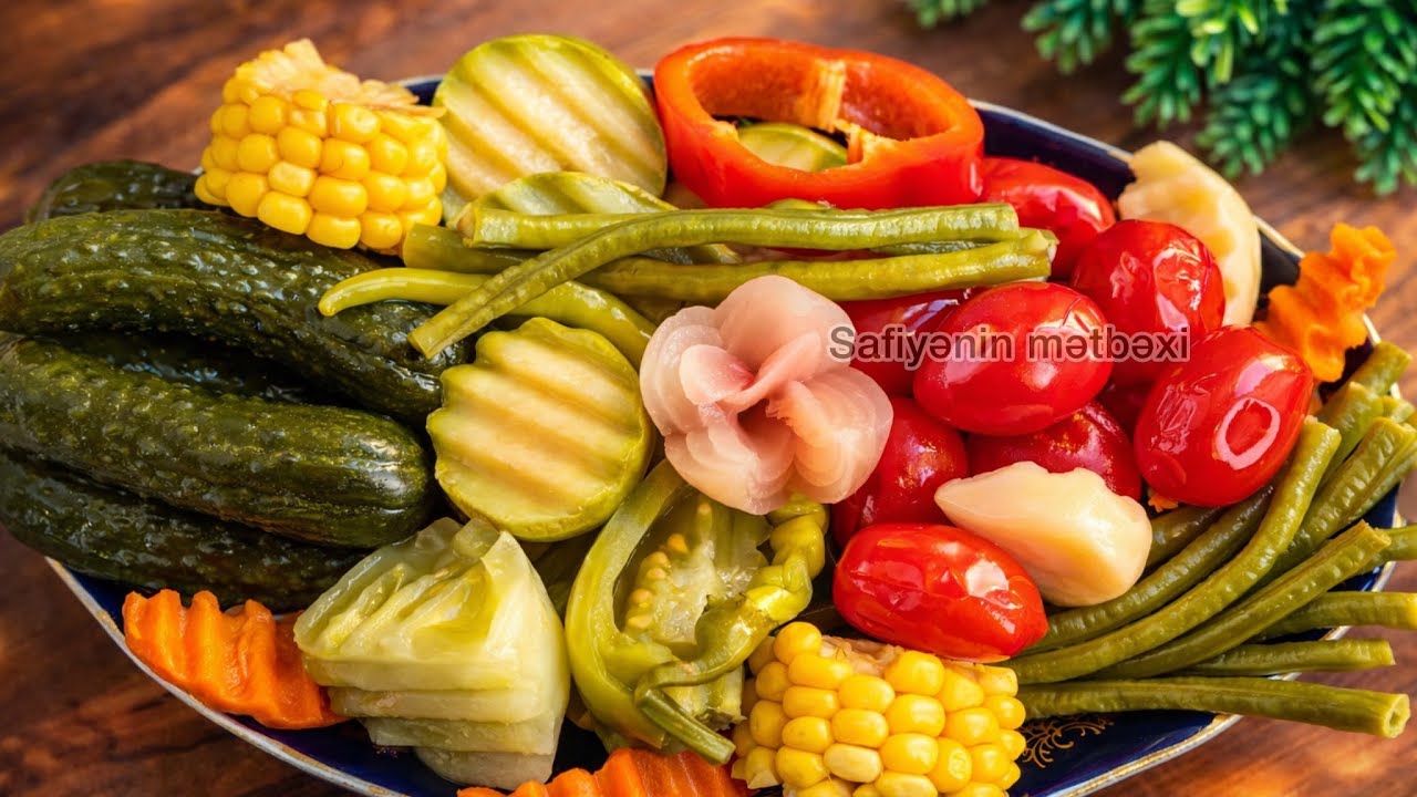 ♥️ASSORTİ-QARIŞIQ MARİNAD😍👍QAPAQLAR ATMASIN DEYƏ TAM DƏQİQ İZAHLA☺️