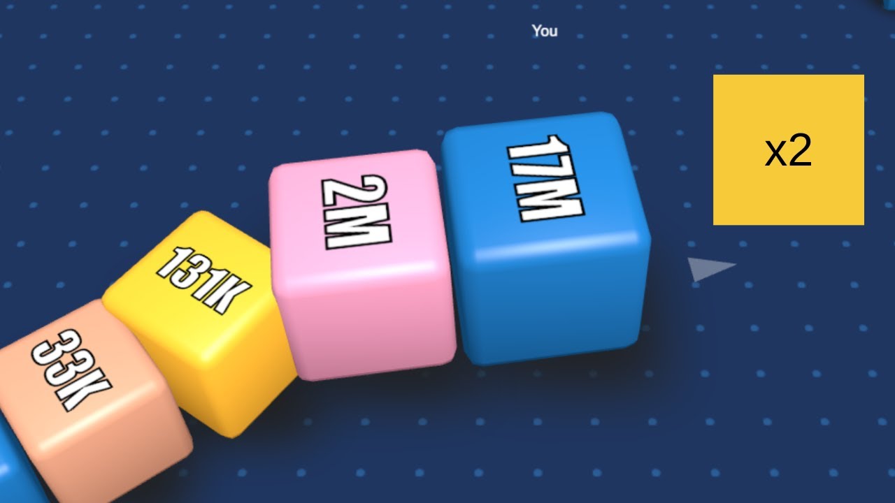 Cubes 2048.io - Got to 4M (Later 17M - Not in the video)