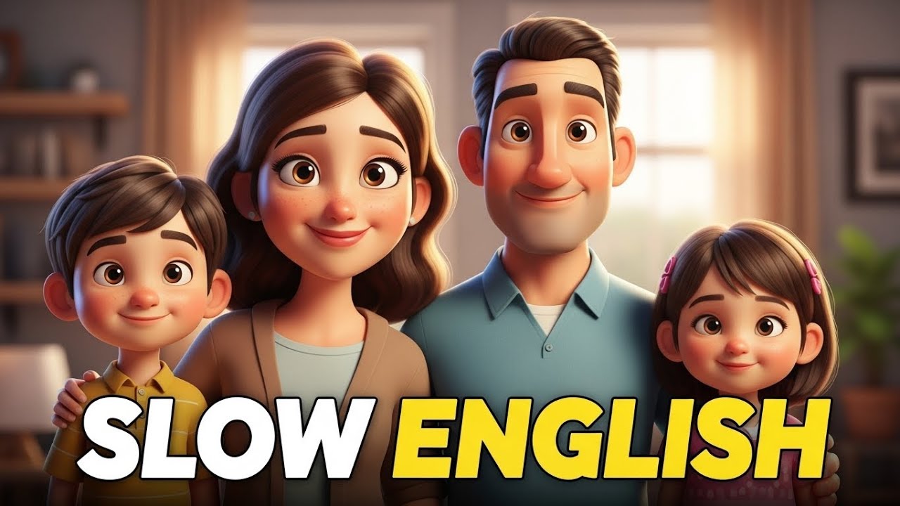 LEARN SLOW ENGLISH | READY TO GO STORY | FAMILY STORY