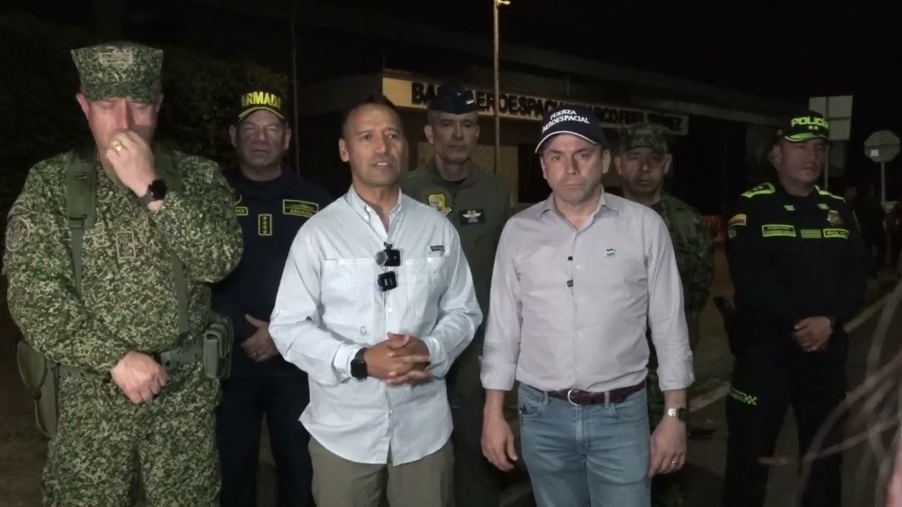 Declaración del ministro de Defensa, Pedro Sánchez, tras atentado terrorista en Cali 